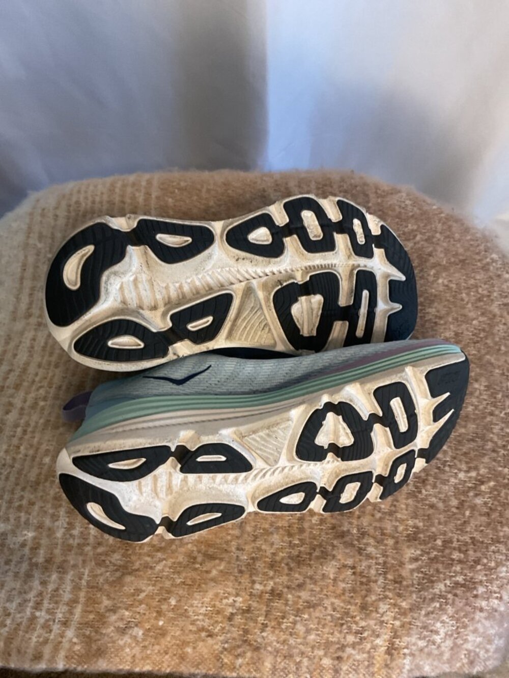 HOKA Gaviota 5 Running Shoes Size 9 Blue Stability Sneakers - Picture 8 of 9